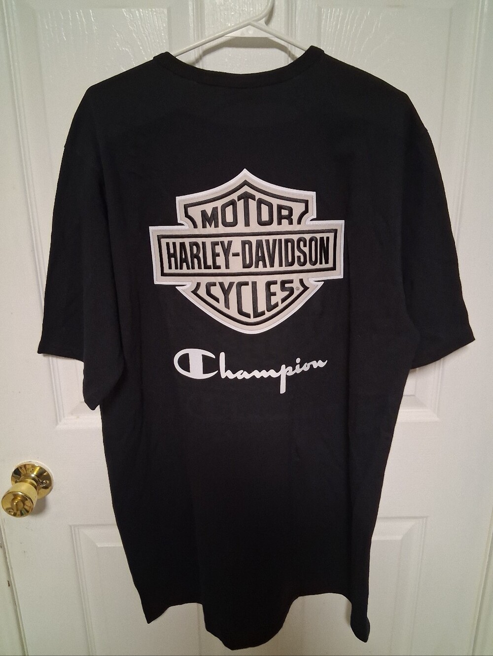 Champion x Harley-Davidson Shirt NWT- Black & Silver Champion XL extra large